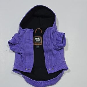 Roots Purple Dog Hoodie